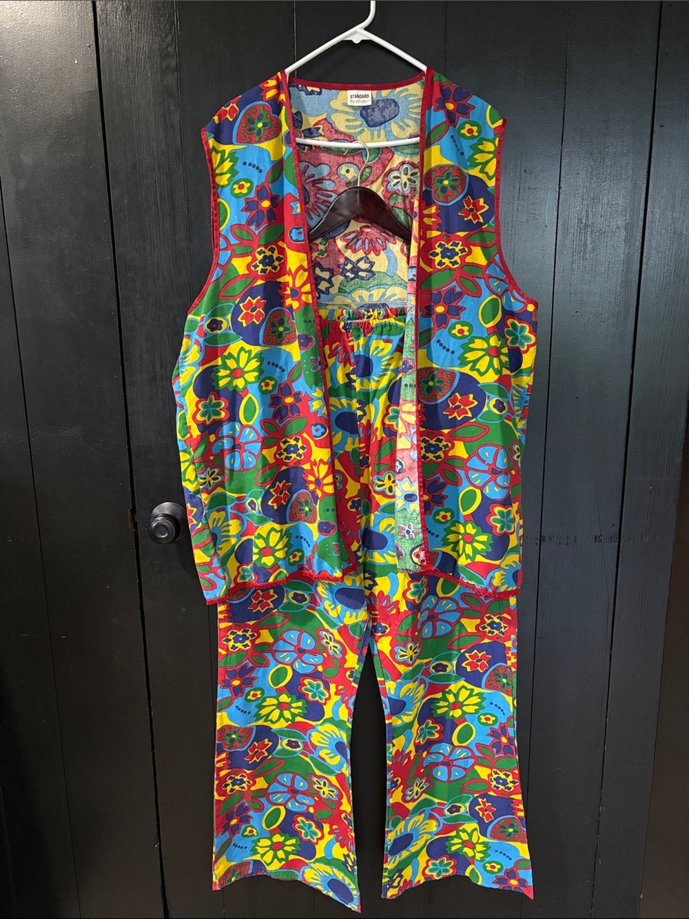 🤡 Hawaiian Clown Hippie Halloween Costume! Size 2XL
